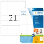 Herma Etiketten permanent haftend 70 x 42 mm weiss...