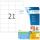 Herma Etiketten permanent haftend 70 x 42 mm weiss PREMIUM 25 Bl 525 Etik. LaserInkCopy