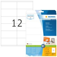 Herma Etiketten permanent haftend 105 x 48 mm weiss...