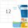 Herma Etiketten permanent haftend 105 x 48 mm weiss PREMIUM 25 Bl 300 Etik. LaserInkCopy