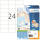 Herma Etiketten permanent haftend 70 x 37 mm weiss PREMIUM 25 Bl 600 Etik. LaserInkCopy