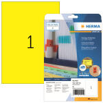 Herma Etiketten ablösbar 210 x 297 mm gelb 20 Bl 20...