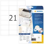 Herma Etiketten für Adressen permanent haftend 70 x...