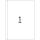 Herma Etiketten permanent haftend 200 x 297 mm weiss PREMIUM 100 Bl 100 Etik. LaserInkCopy