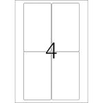 Herma Etiketten für Adressen permanent haftend 78,7 x 139,7 mm weiss PREMIUM 100 Bl 400 Etik. LaserInkCopy