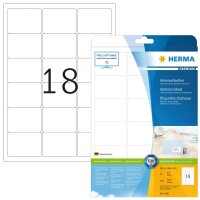 Herma Etiketten für Adressen permanent haftend 63,5...