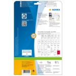 Herma Etiketten für Adressen permanent haftend 38,1 x 21,2 mm weiss 25 Bl 1625 Etik. LaserInkCopy