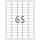 Herma Etiketten für Adressen permanent haftend 38,1 x 21,2 mm weiss 25 Bl 1625 Etik. LaserInkCopy