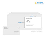 Herma Etiketten permanent haftend 210 x 148 mm Folie transparent matt wetterfest 25 Bl 50 Etik. LaserCopy
