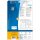 Herma Etiketten permanent haftend 52,5 x 29,7 mm Folie transparent matt wetterfest 25 Bl 1000 Etik. LaserCopy