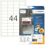 Herma Etiketten stark haftend 48,3 x 25,4 mm Folie weiss...