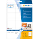 Herma Etiketten permanent haftend 66 x 33,8 mm weiss 25...