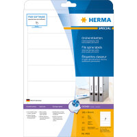 Herma Ordnerrückenschilder permanent haftend 192 x...