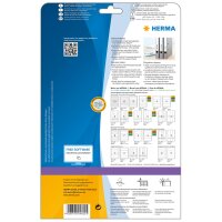 Herma Ordnerrückenschilder permanent haftend 192 x 38 mm weiss 25 Bl 175 Etik. Inkjet
