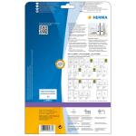 Herma Ordnerrückenschilder permanent haftend 297 x 61 mm weiss 25 Bl 75 Etik. Inkjet