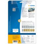 Herma Etiketten permanent haftend 88,9 x 46,6 mm weiss Hochglanz 25 Bl 300 Etik. LaserCopy