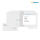 Herma Etiketten permanent haftend 199,6 x 143,5 mm weiss Hochglanz 25 Bl 50 Etik. LaserCopy