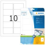 Herma Etiketten permanent haftend 83,8 x 50,8 mm weiss...