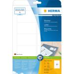 Herma Etiketten permanent haftend 83,8 x 50,8 mm weiss...
