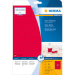 Herma Etiketten permanent haftend 63,5 x 29,6 mm neonrot...