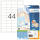 Herma Etiketten permanent haftend 48,3 x 25,4 mm weiss PREMIUM 25 Bl 1100 Etik. LaserInkCopy