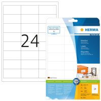 Herma Etiketten permanent haftend 66 x 33,8 mm weiss...