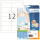 Herma Etiketten permanent haftend 97 x 42,3 mm weiss PREMIUM 25 Bl 300 Etik. LaserInkCopy