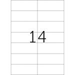 Herma Etiketten ablösbar 105 x 42,3 mm grün 20 Bl 280 Etik. LaserInkCopy