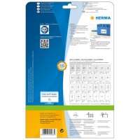 Herma Etiketten permanent haftend 105 x 148 mm weiss PREMIUM 25 Bl 100 Etik. LaserInkCopy