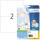 Herma Etiketten permanent 210 x 148 mm weiss PREMIUM 25 Bl 50 Etik.