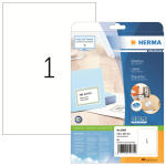 Herma Etiketten permanent 210 x 297 mm weiss PREMIUM 25...
