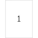 Herma Etiketten permanent 210 x 297 mm weiss PREMIUM 25 Bl 25 Etik.