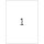 Herma Etiketten permanent haftend 210 x 297 mm weiss PREMIUM 25 Bl 25 Etik. LaserInkCopy