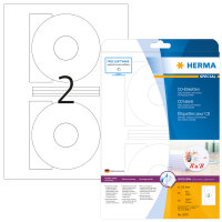 Herma Etiketten für CD Maxi permanent haftend...