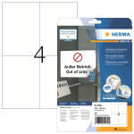 Herma Etiketten ablösbar 105 x 148 mm weiss 25 Bl...
