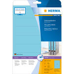 Herma Ordnerrückenschilder permanent 192 x 38 mm blau 20 Bl 140 Etik.