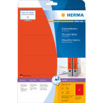 Herma Ordnerrückenschilder permanent 192 x 61 mm rot 20 Bl 80 Etik.