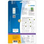 Herma Ordnerrückenschilder permanent haftend 192 x 61 mm grün 20 Bl 80 Etik. LaserInkCopy