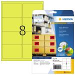 Herma Etiketten permanent haftend 99,1 x 67,7 mm neongelb...