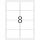 Herma Etiketten permanent haftend 99,1 x 67,7 mm neongelb 20 Bl 160 Et
