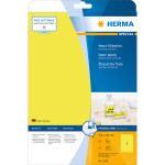 Herma Etiketten permanent haftend 210 x 297 mm neongelb...