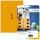 Herma Etiketten permanent haftend 210 x 297 mm neonorange 20 Bl 20 Etik. LaserCopy