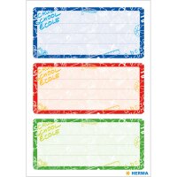 Herma Schuletiketten 76 x 35 mm Schoolydoo 3 Bl 9 Etik.