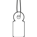 Herma Hängeetiketten 10 x 22 mm weiss mit weißem Faden 1000 Stück Handbeschriftung