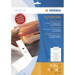Fotophan Fotosichthüllen 9x13 cm quer weiß 10 Hüllen