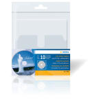 Herma Selbstklebetaschen PP für CD/DVD 129 x 130 mm...