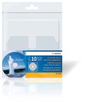 Herma Selbstklebetaschen PP für CD/DVD 129 x 130 mm...
