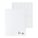 Negativhüllen, transparent, für 10 x 4 Streifen, 100 St.