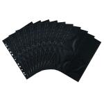 Herma FOTOPHAN Fotosichthüllen PP für Fotos 10 x 15 cm hoch schwarz 10 Stück