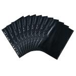Herma FOTOPHAN Fotosichthüllen PP für Fotos 20 x 30 cm hoch schwarz 10 Stück